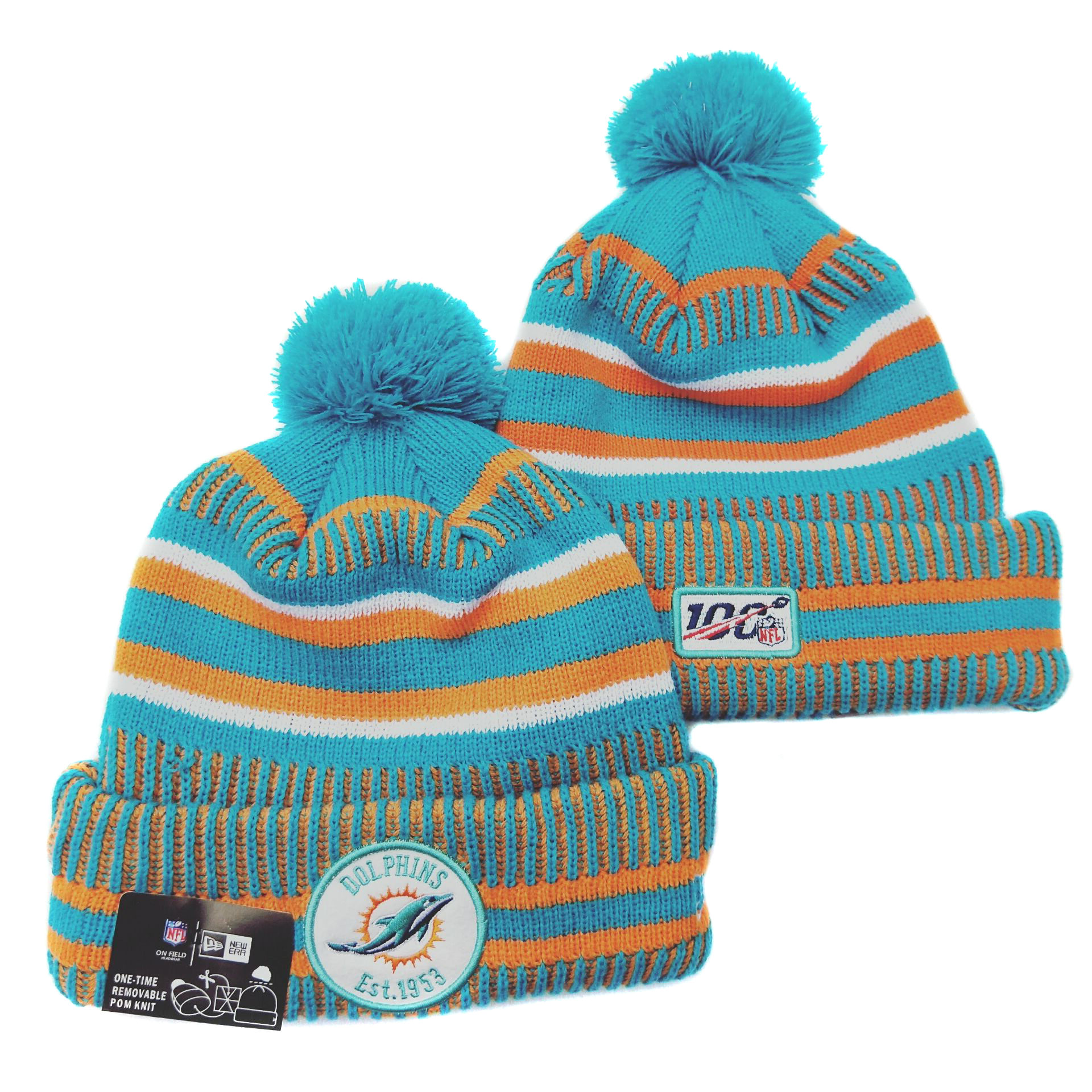 Miami Dolphins 2021 Knit Hats 017